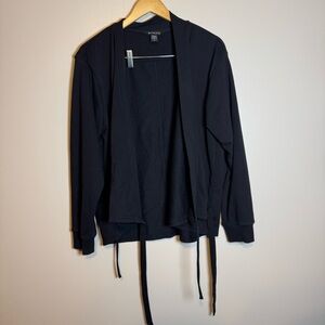 Athleta Wrap Large Stretch Relaxed Fit Cardigan